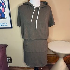 NWT Monrow layered dress